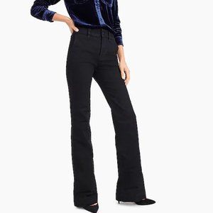 J.Crew Wide-Leg Trouser Jean in Black
